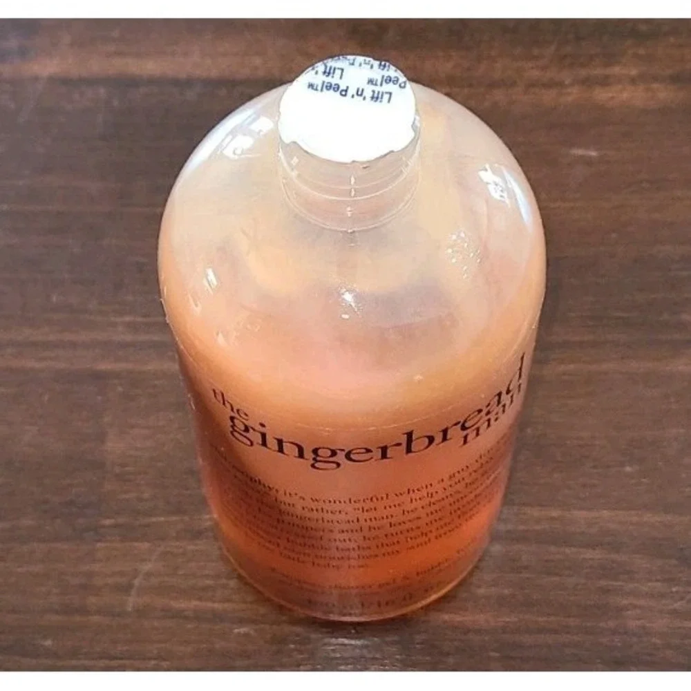 Philosophy The Gingerbread Man Shampoo, Shower Gel & Bath 16 oz Sealed New